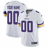 Customized Men & Women & Youth Nike Vikings White Vapor Untouchable Limited Jersey,baseball caps,new era cap wholesale,wholesale hats